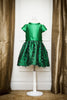 Green Silk Nancy Dress