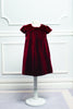 Red Velvet Korinne Dress