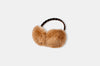 Taupe Fuzzy Ear Muffs