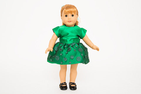 Green Nancy Doll Dress