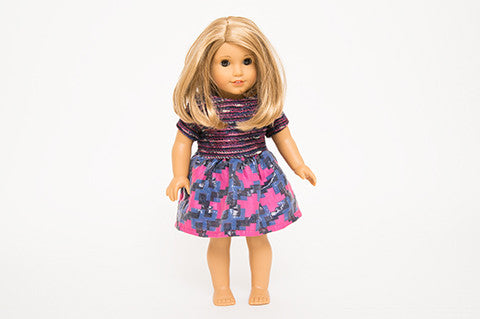 Purple and Pink Alice Doll Dress