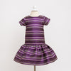 Purple Striped Beverly Dress