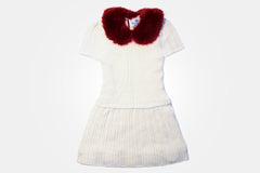 Alexandra Cream Knit Dress