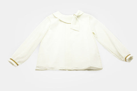 fancy white blouse