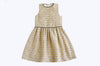 Blair Beige With Black Sequins Dress