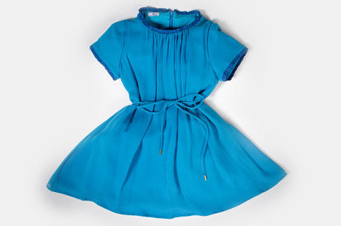 Blue Charlotte Dress