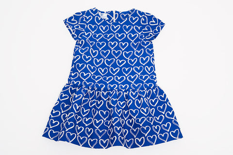 Blue Heart Madelyn Dress