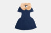 Alexandra Navy Knit Dress